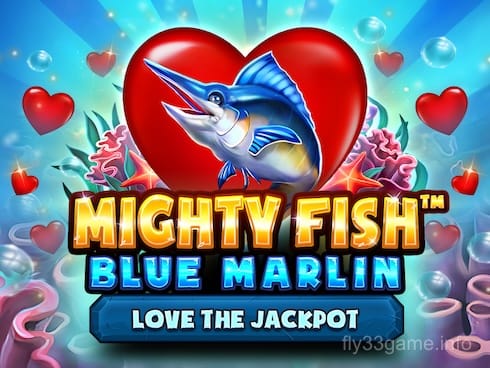 طاقتور مچھلی_ نیلا مرلن جیک پاٹ سے محبت کرتا ہے