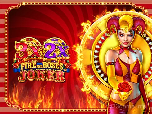 3x 2x Fire and Roses Joker